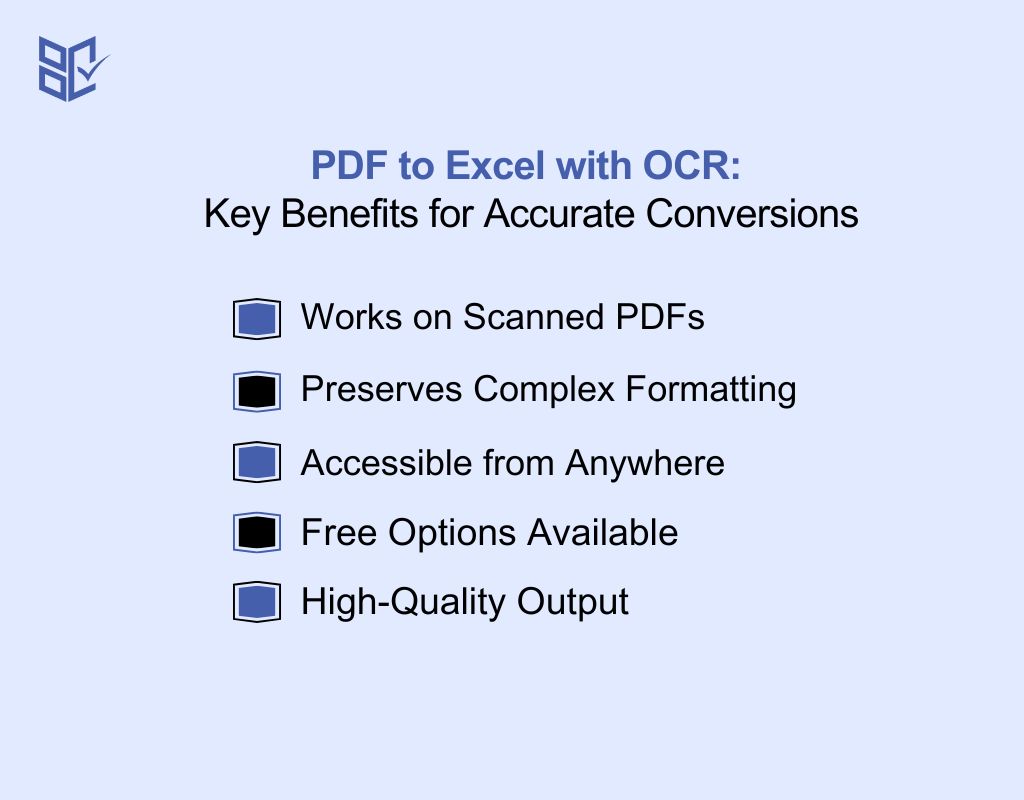 PDF to Excel with OCR Key Benefits for Accurate Conversions